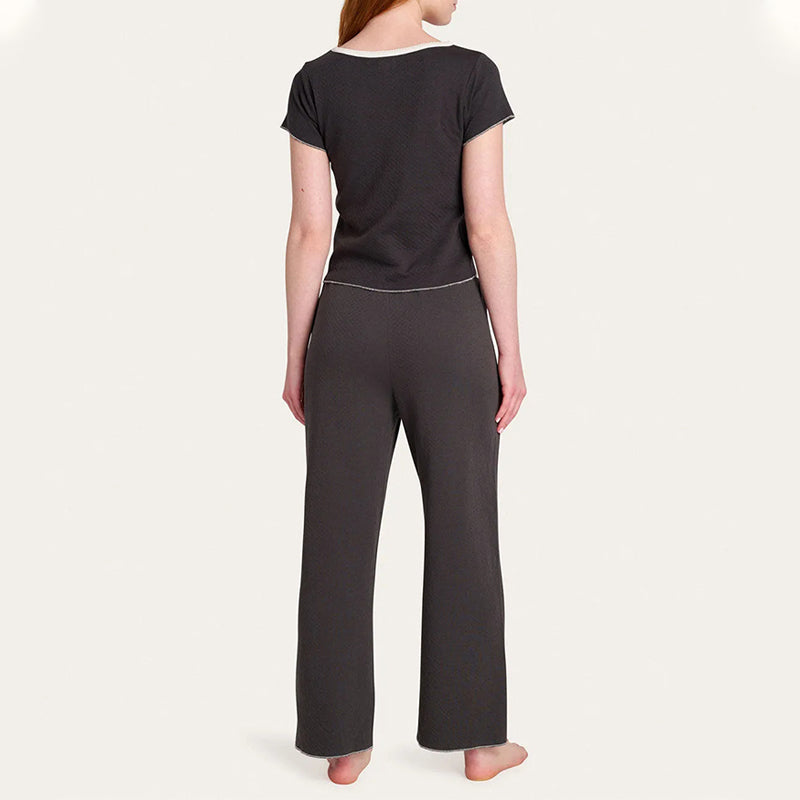 Black pajama set