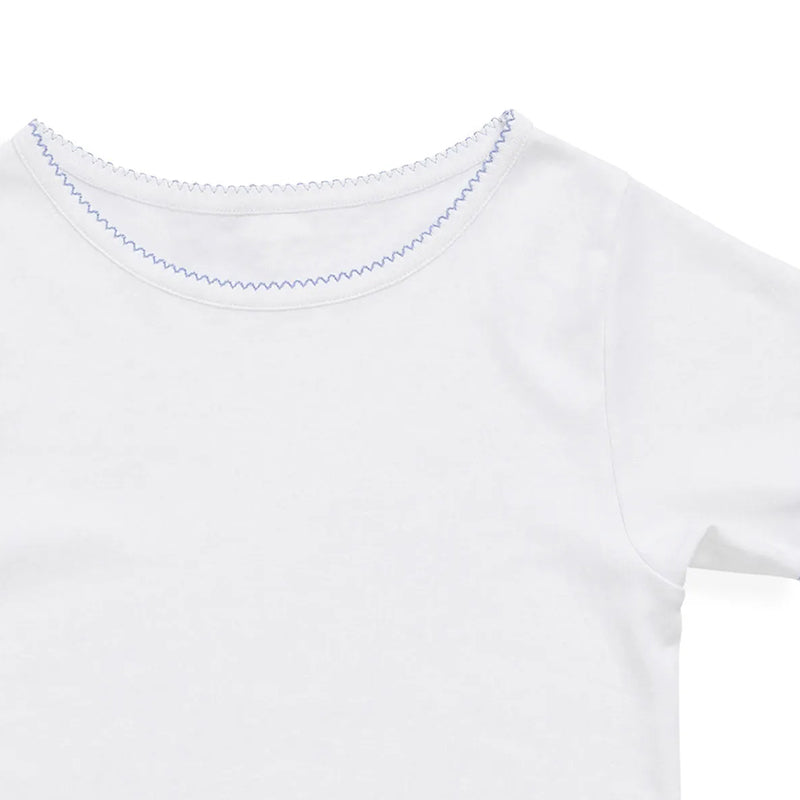 Pure white pajamas