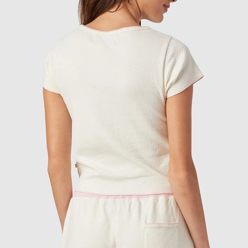 White pajamas t-shirt