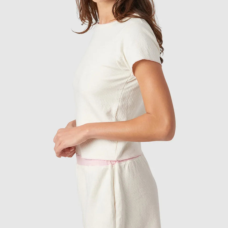 White pajamas t-shirt