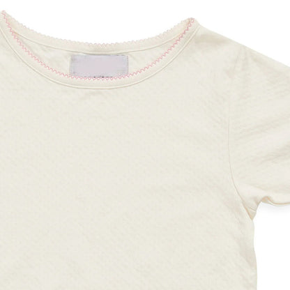 White pajamas t-shirt