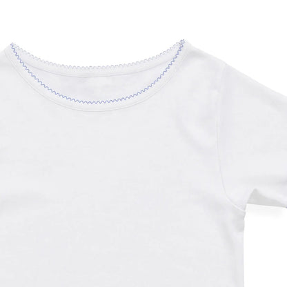 Pure white pajamas