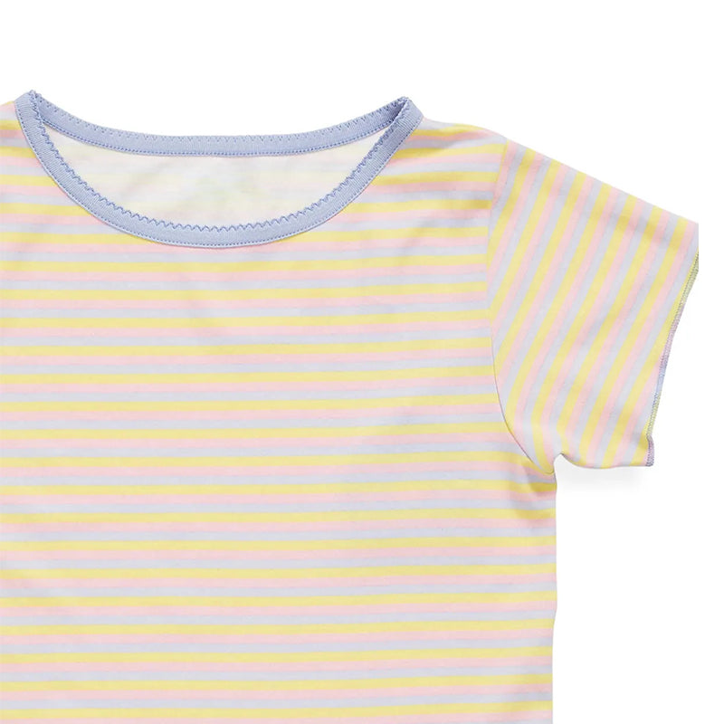 Light yellow striped pajamas