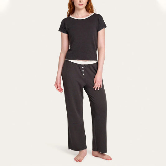 Black pajama set